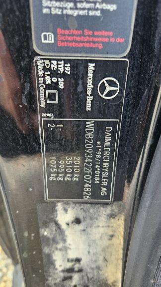 MERCEDES CLK200 (01/2003) - Image 9